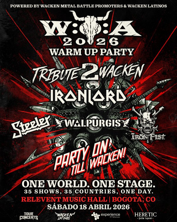 W:O:A 2026 Warm-Up Party Colombia (DISPONIBLE EN TAQUILLA)