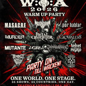 W:O:A 2026 Warm-Up Party Perú
